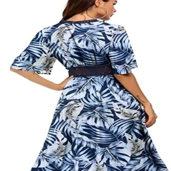 Women's Swimwear Cover Ups Sexy Open Front Beach Bikini Swimsuit Kimono Cardigan - Picture 4 of 5